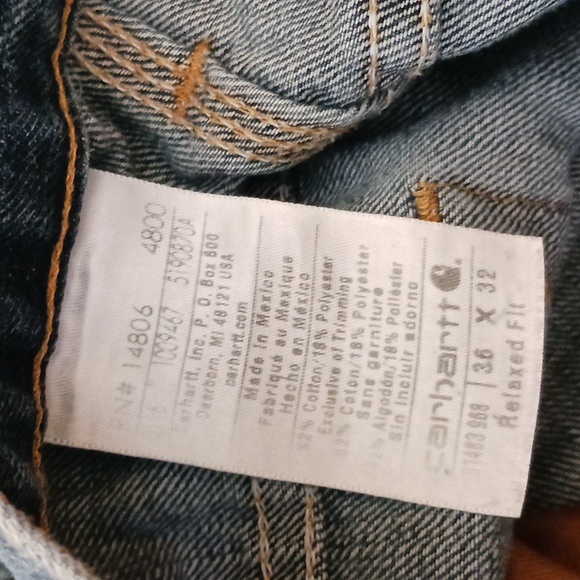 Carhartt jeans 36x32 - Picture 9 of 9